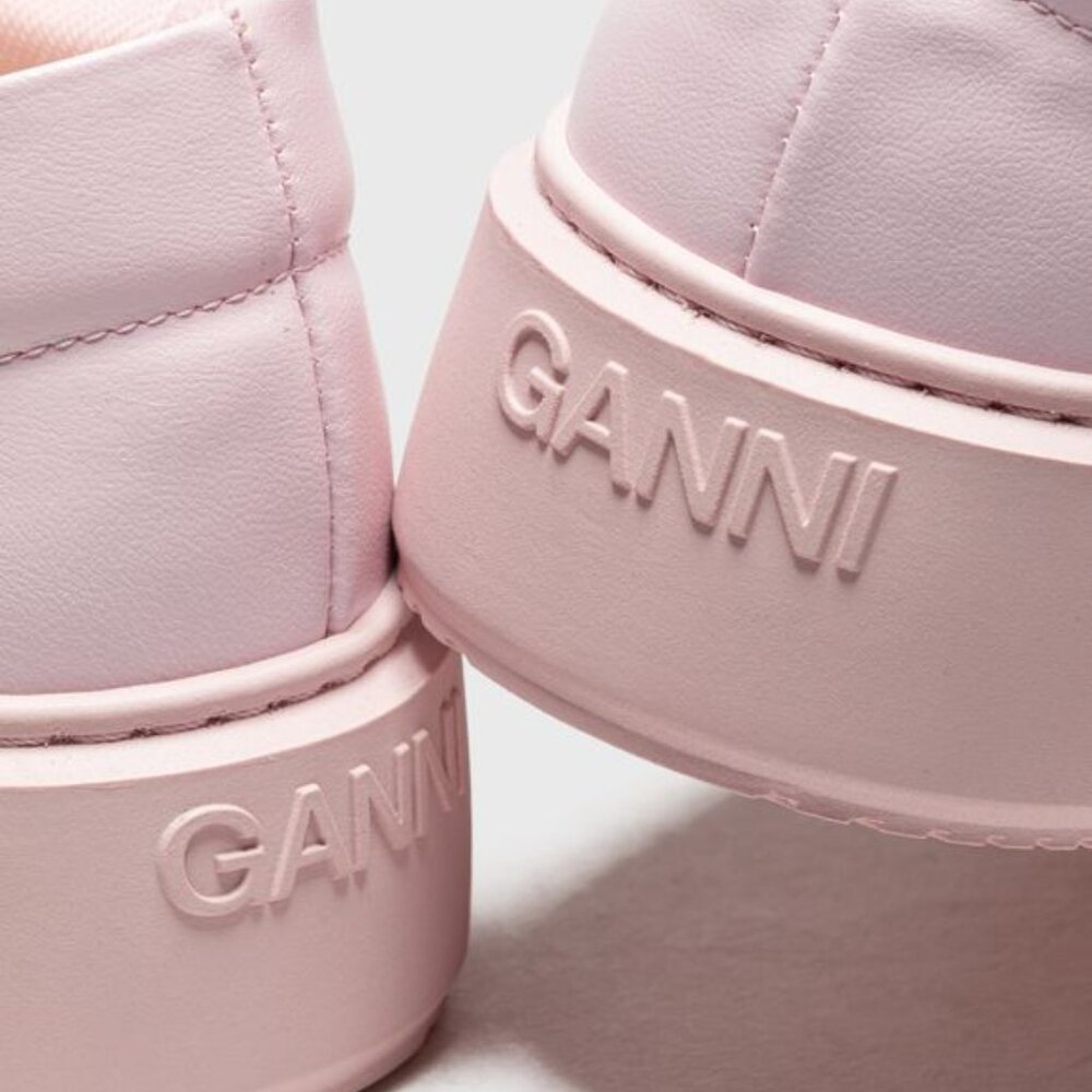 NIB GANNI Pale Lilac Sneakers - Picture 7 of 8